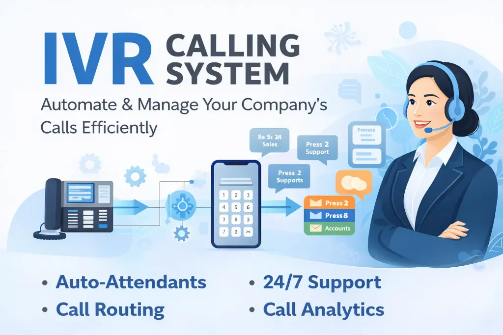 IVR Calling System for Businesses | Automate & Manage Customer Calls Efficiently