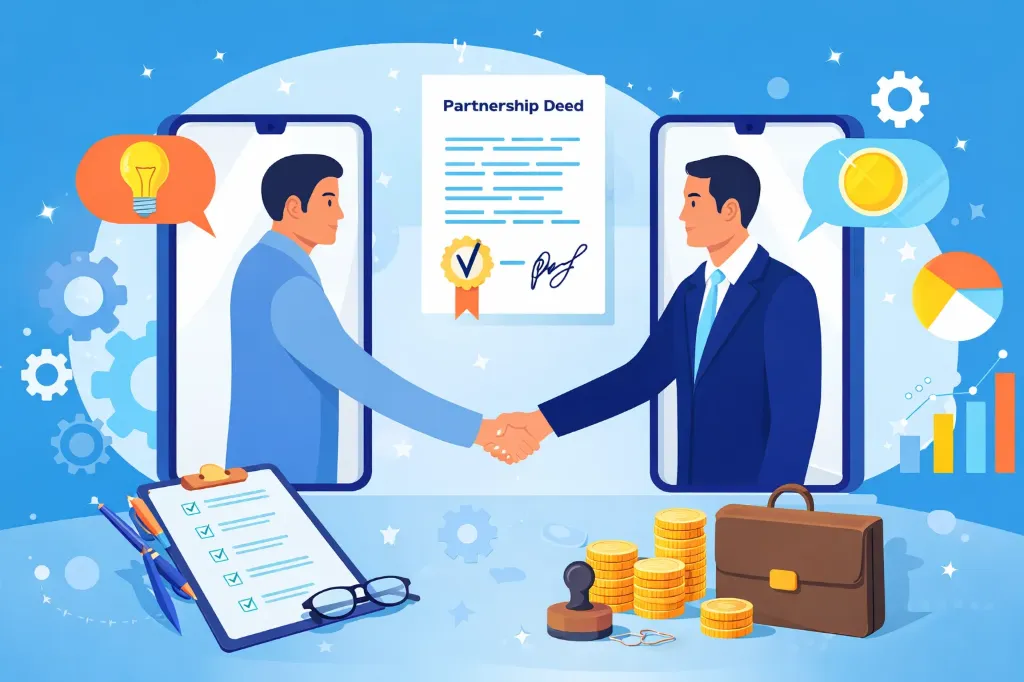 Partnership Firm Registration Online | Easy & Legal Setup