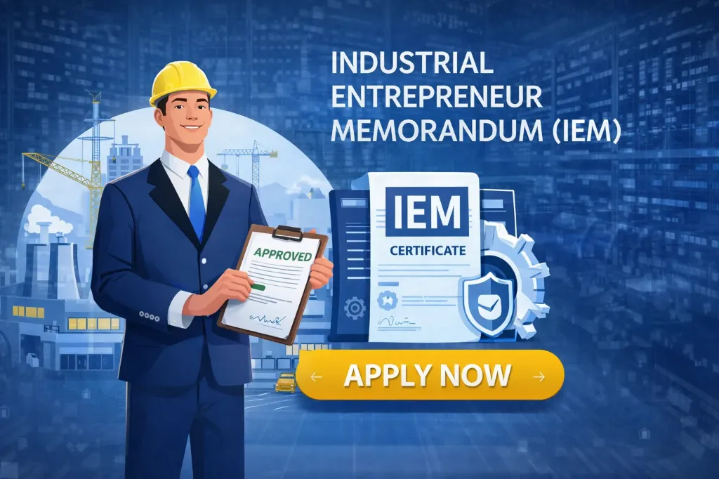 Industrial Entrepreneur Memorandum (IEM) Registration in India